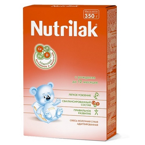 Молочная смесь nutrilak 1 350г 44528 (copy)